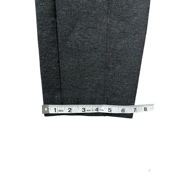 J. Jill Ponte Slim Leg Pull On Pants Gray Stretch Elastic Womens Size XL Petite - Picture 10 of 11